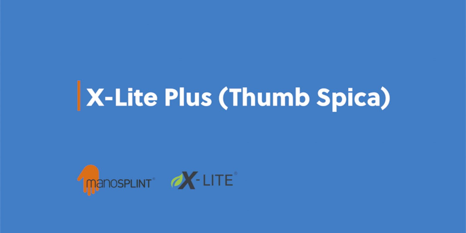 In this video Alison Coyle (Hand Therapist) shows you how to make a Thumb Spica Splint from X-Lite Plus material