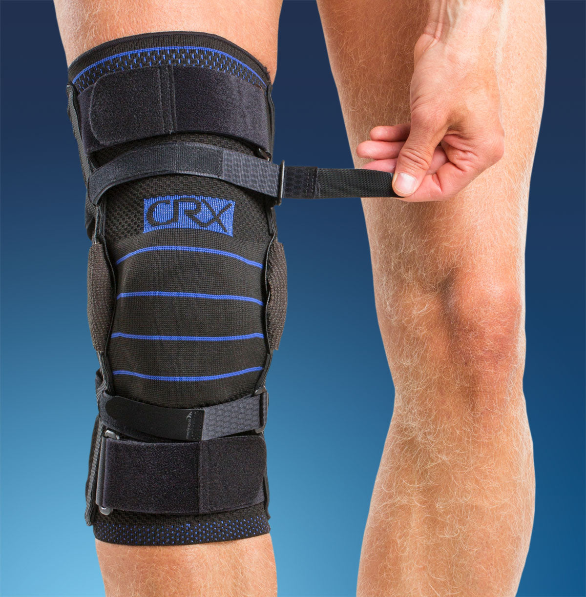 Knee braces for moderate to severe grades of injury
