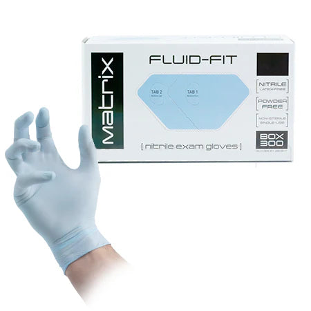 Fluid-Fit Nitrile Gloves Latex &amp; Powder Free