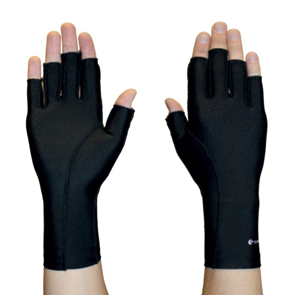 Oedema Glove Black 3/4 Finger -  Single