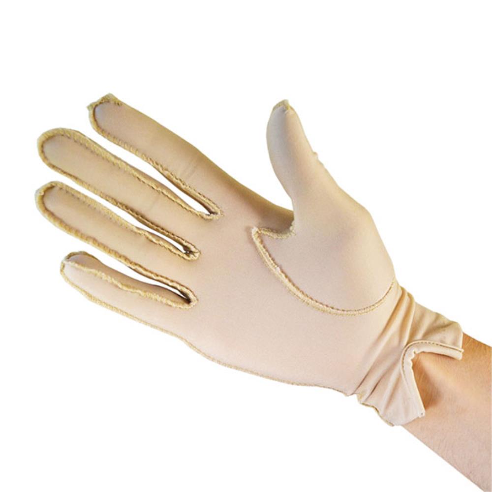 Oedema Glove Wrist Full - Beige Single